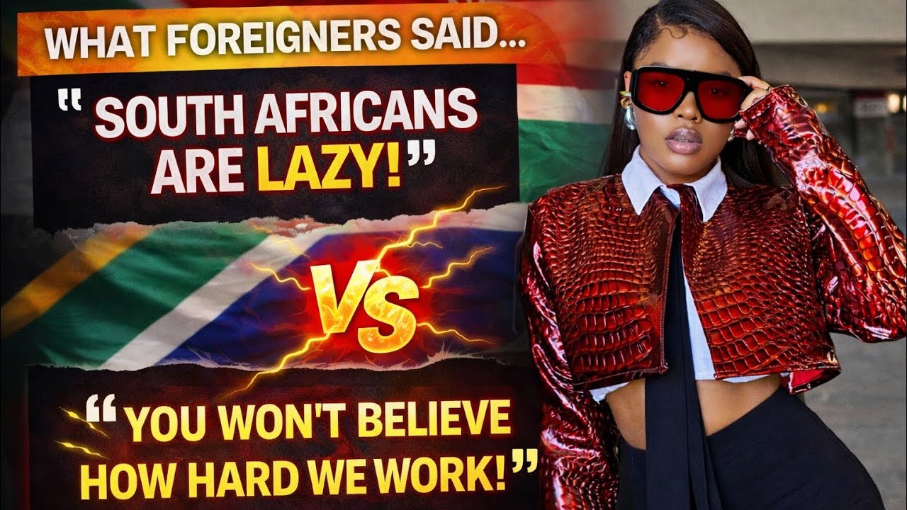 FOREIGNERS VS SOUTH AFRICA, THE LAZY MYTH EXPOSED 😱