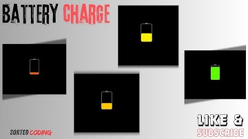 Animating Battery Charge with HTML & CSS | Energize Your Website!