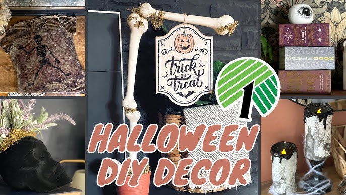 ???? DIY Thrifted Halloween Decor #codeorange - YouTube