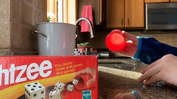 dice stacking trick shots