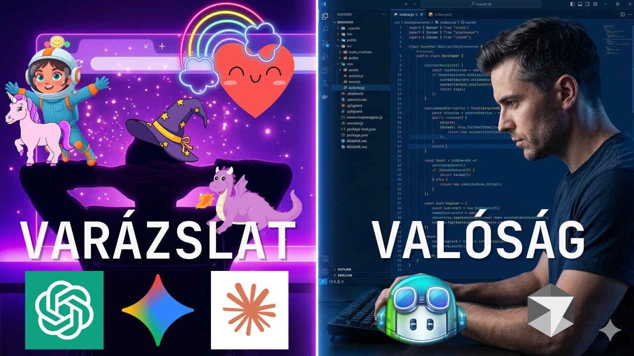 AI kódolás: Miért buknak el a „Prompt Mérnökök” ott, ahol a fejlesztők szárnyalnak?