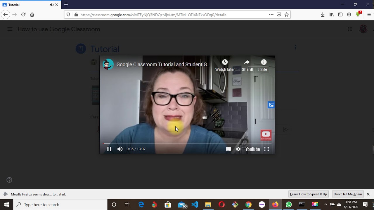 Google Classroom tutorials for students - YouTube