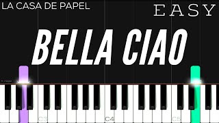 La Casa De Papel - Bella Ciao (Money Heist) | EASY Piano Tutorial