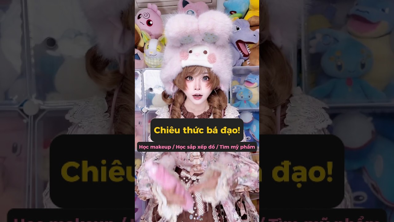 Tà tu pháp! Học makeup, tìm đồ makeup rồi học sắp xếp #meowcosplay #shorts