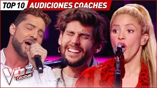 Shakira, Bisbal, Cami... Las mejores AUDICIONES de COACHES en La Voz