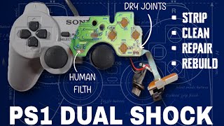 THIS PS1 Controller is in need of repair - Let's FIX IT?