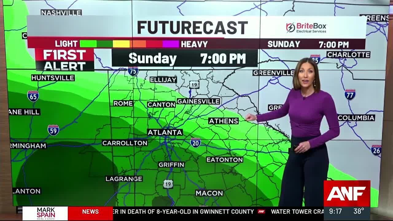 First Alert Forecast: Sunny, Mild Days Ahead, Rain Sunday Evening - YouTube