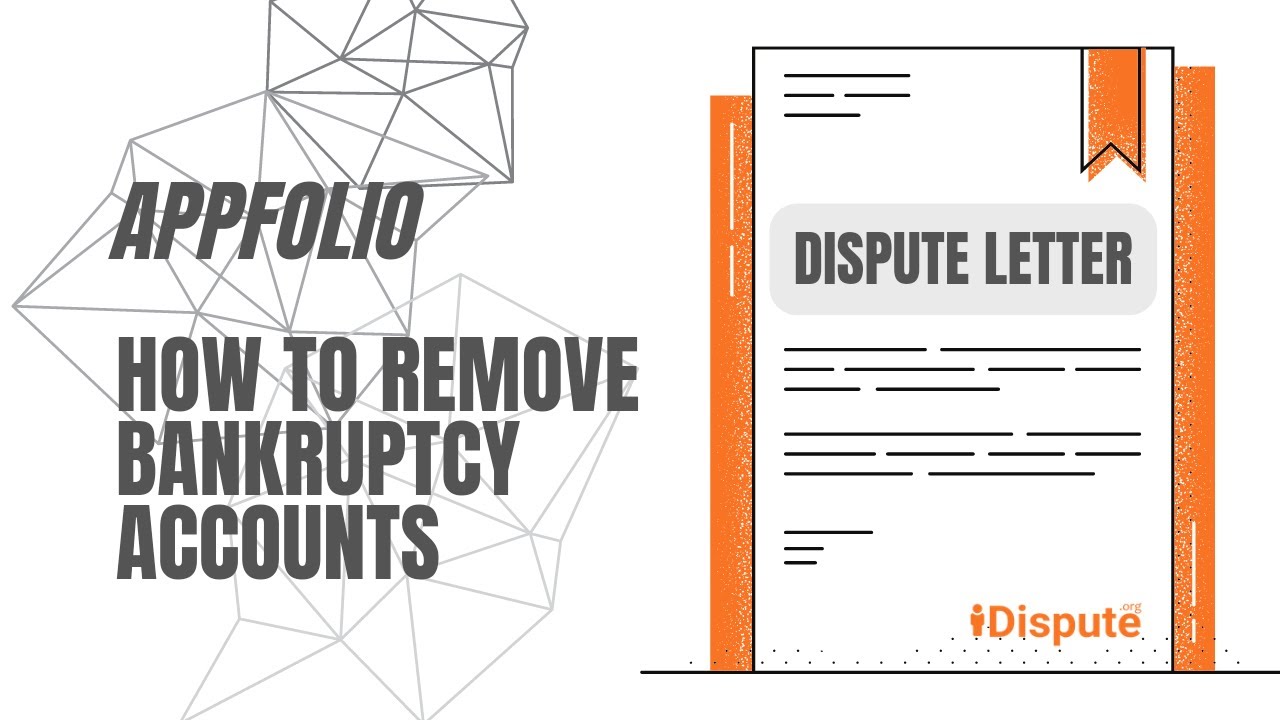 AppFolio Dispute Sample Letter – Remove Bankruptcy from Consumer Report (Credit Repair Template)