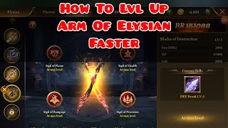 How To Lvl Up " Arm Of Elysian Faster " Era Of Celestial screenshot 5