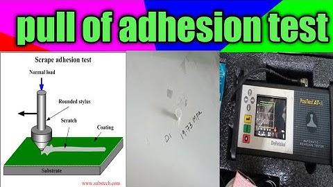 painting (Adhesion test & Dolly test) #dolly test#adhésion