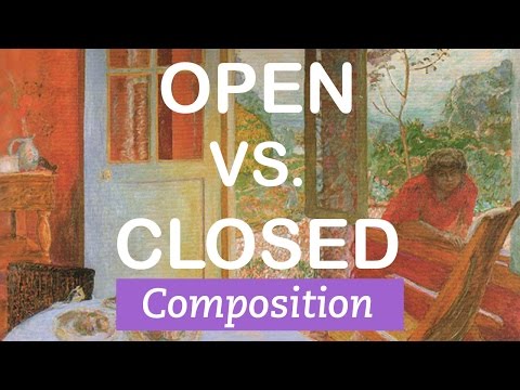 Monday Minute: Open vs. Closed Composition - Art Terms Explained | LittleArtTalks