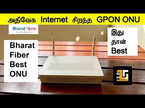 Top Tech | Huawei Best GPON ONU for Bharat Fiber | Tamil techguruji