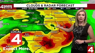 Heavy, widespread rain could cause flooding Wednesday in Metro Detroit: What to expect and when