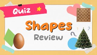 🟩Shapes (Review)🔴 | Vocabulary Revision Game | Kindergarten English | Correct Me If I'm Wrong screenshot 3