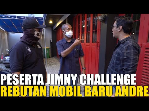 PESERTA JIMNY CHALLENGE REBUTAN MOBIL JEEP KLASIK.. ANDRE PILIH YANG BAYAR PALING MAHAL