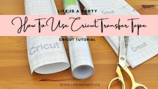 How to Use Cricut Transfer Tape