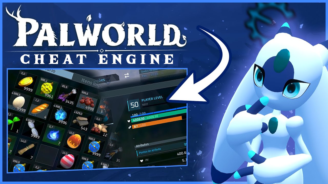 COMO HACKEAR O JOGO PALWORLD COM CHEAT ENGINE (OFFLINE) - YouTube