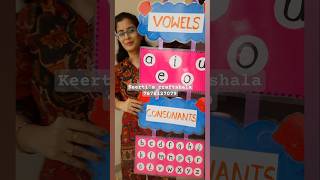 Vowels and Consonants wall hanging #vowels #phonics