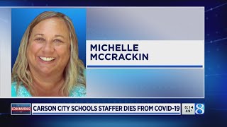Carson City schools staffer dies from COVID-19