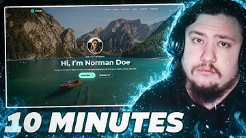 Code an ENTIRE Portfolio Website in 10 Minutes With AI (2025)