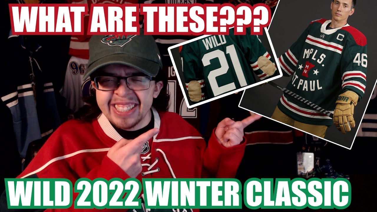 WILD REVEAL 2022 WINTER CLASSIC JERSEY! My Reaction!