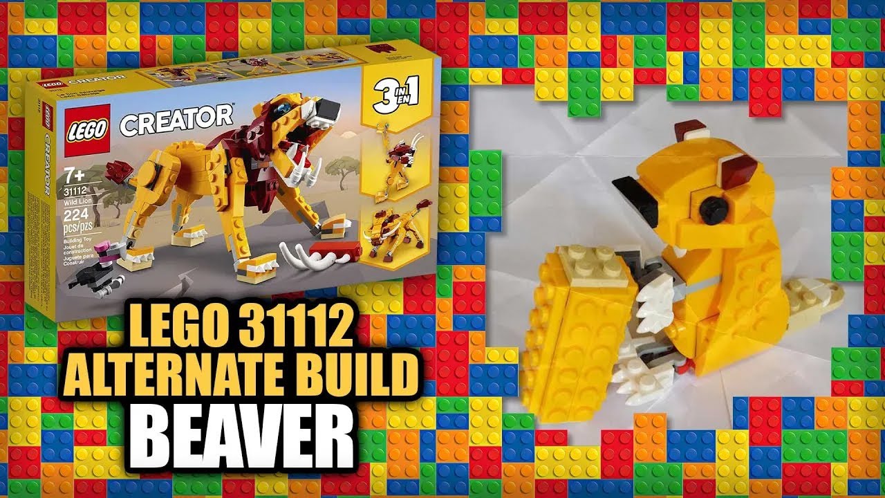 LEGO Creator 31112 Alternate Build BEAVER YouTube