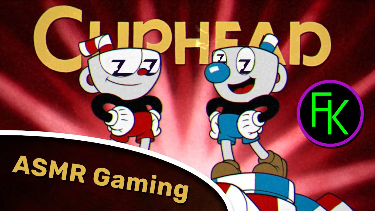 ASMR Gaming 😴 Cuphead 🎮 A Relaxing Trip Down Old-Timey Lane