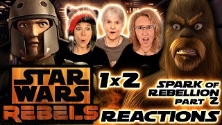 STAR WARS Rebels 1x2 | Spark of the Rebellion Part 2 | Reactions