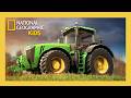 Learn How Tractors are Made! 🚜 | Made in a Day Full Episode | @natgeokids