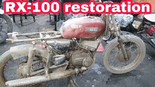 Yamaha RX100 | full restoration | year 1989 | ncr mororcycles |