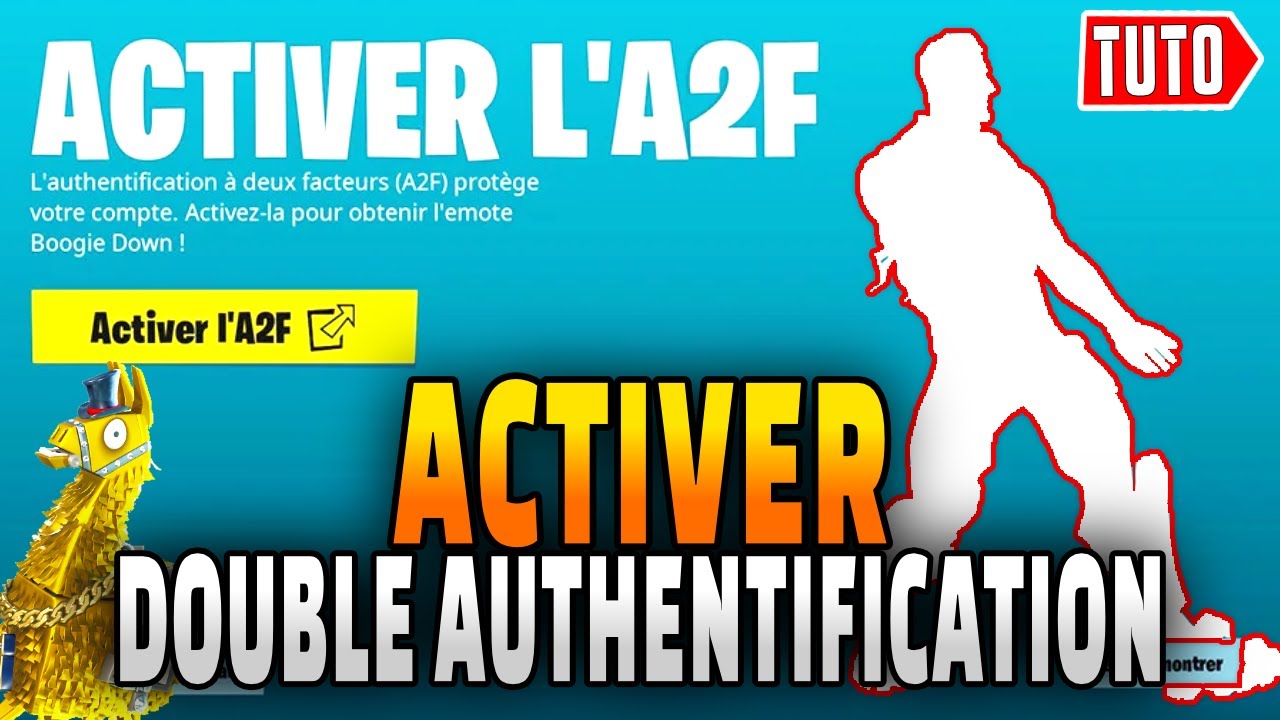 COMMENT ACTIVER A2F DOUBLE AUTHETIFICATION SUR FORTNITE et EPIC GAMES Etape par Etape YouTube