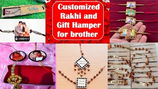 Customized Rakhi & Gift Hamper for  Brother | Customized Rakhi Gift For Sister | Customized Rakhi |