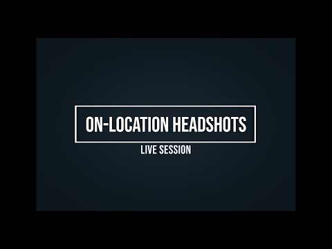 Live Headshot Portrait Session