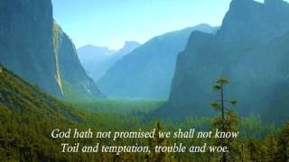 What God Hath Promised (God Hath Not Promised Skies Always Blue) Resimi