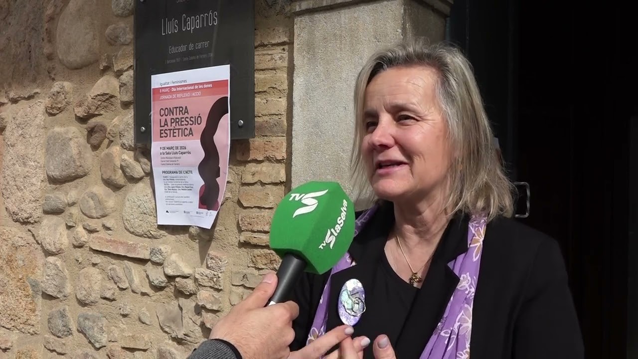 La Selva reflexiona sobre la pressió estètica en una jornada amb motiu del 8M