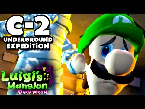 Luigi&rsquo;s Mansion Dark Moon - Old Clockworks - C-2 Underground Expedition (Nintendo 3DS Walkthrough)