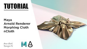 Morphing Cloth In Maya And Arnold Renderer - Tutorial