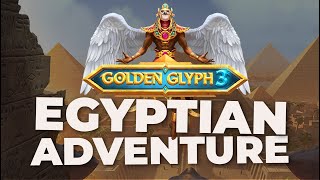 FREE SPINS on the NEW Golden Glyph 3 Slot 🏆