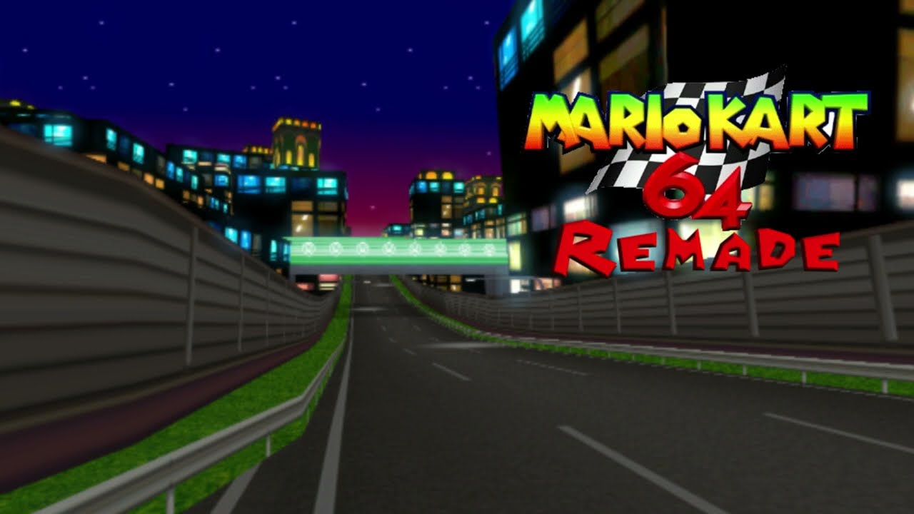 Mario Kart 64 Remade v3.0 Soundtrack - Toad's Turnpike