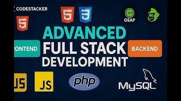 Full Stack Web Development Course | HTML, CSS, JavaScript, GSAP, PHP & MySQL (Frontend to Backend)