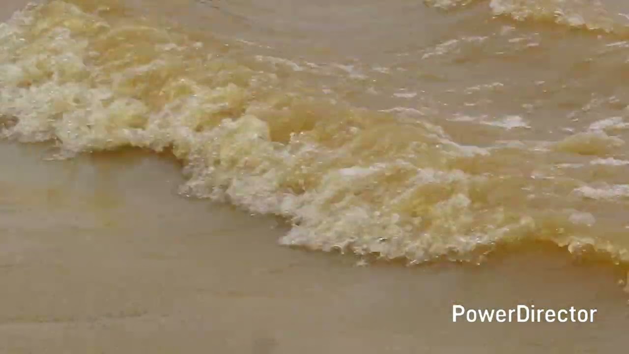 Flooding on Tarafeni River Causeway ,Bijli, Jhargram, West Bengal.