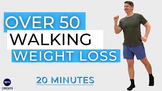 Over 50s 20 Minute Walking Workout With Cardio Exercises