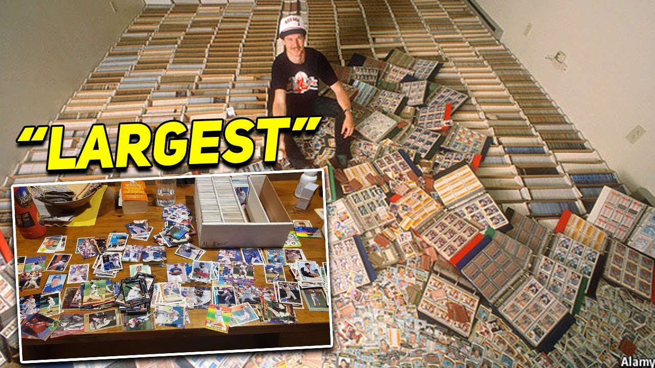 The LARGEST Baseball card collection (MOST EXPENSIVE) on EARTH! YouTube