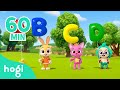 Lets pop the alphabet balloon  abc song  more nursery rhymes  kids songs  hogi pinkfong