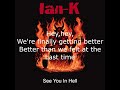 Ian k  see you in hell   lyric