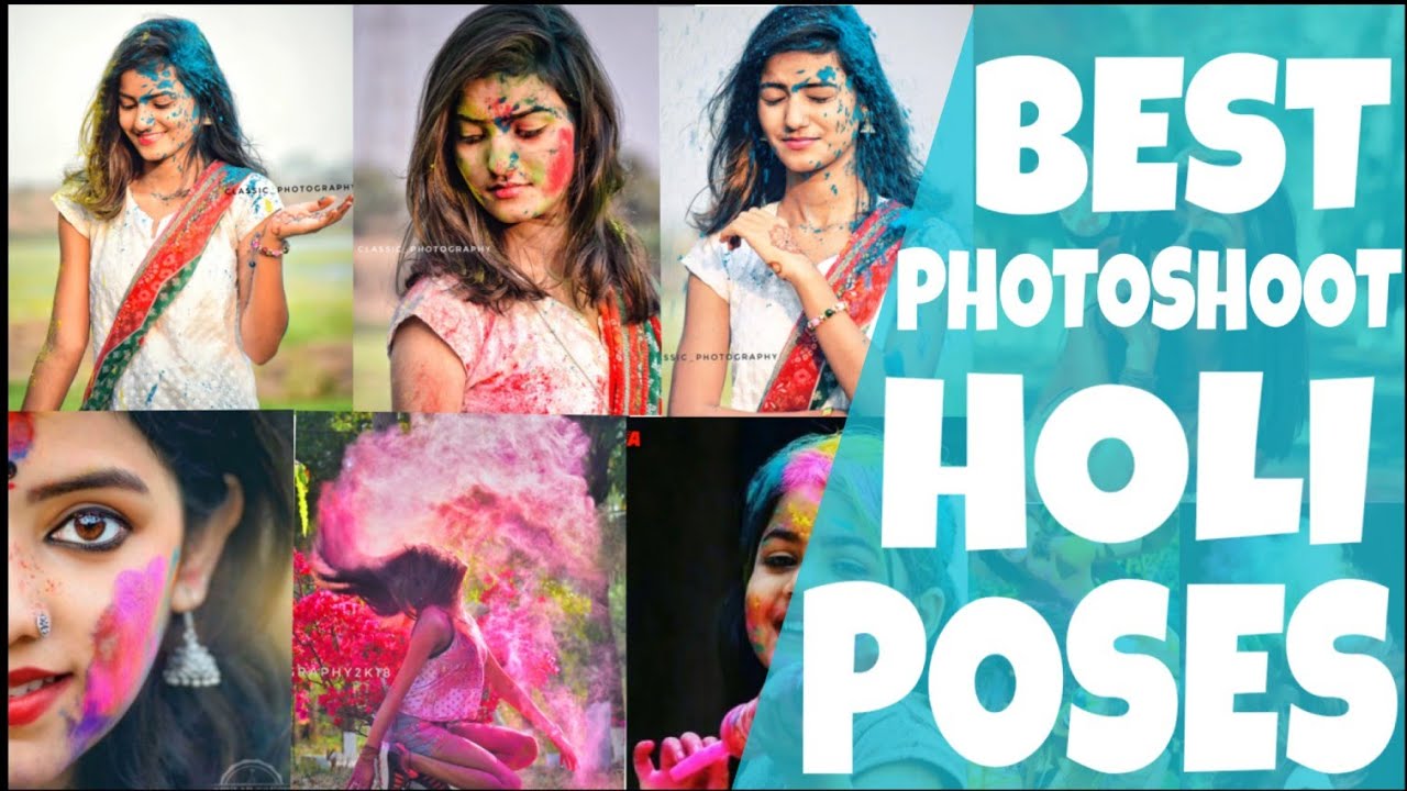 Holi special photoshoot 2019 | CLASSIC Photography | Holi Photoshoot for girls.