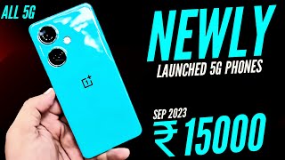 Top 5 best 5G Phone Under 15000 in September 2023 | 8GB RAM PHONE UNDER 16000 | 5G