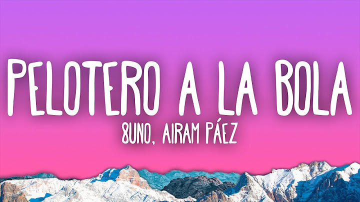 8Uno - Pelotero A La Bola Feat. Airam Páez