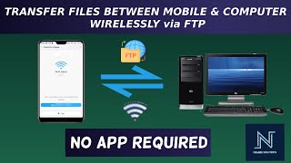 TRANSFER FILES BETWEEN MOBILE & COMPUTER WIRELESSLY via FTP WITHOUT ANY APP | TUTORIAL GUIDE | screenshot 2