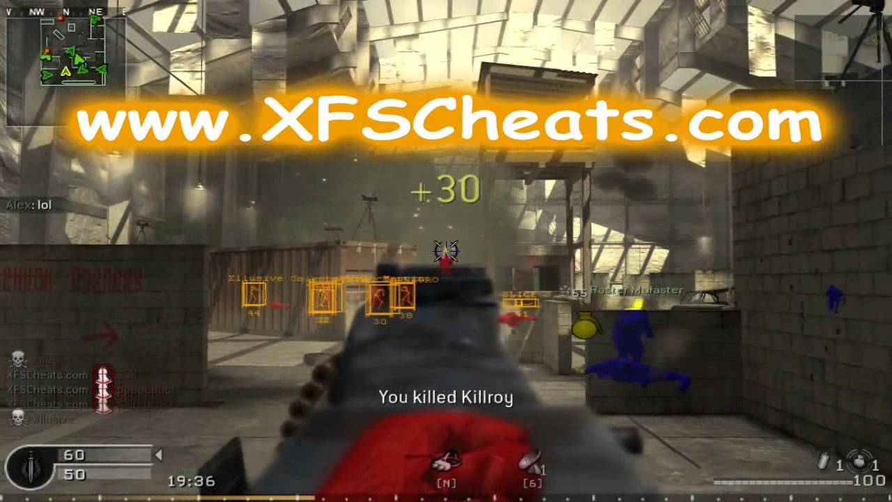 XFSCheats.com COD4 MULTIHACK NEVER BEEN DETECTED HD By v3c